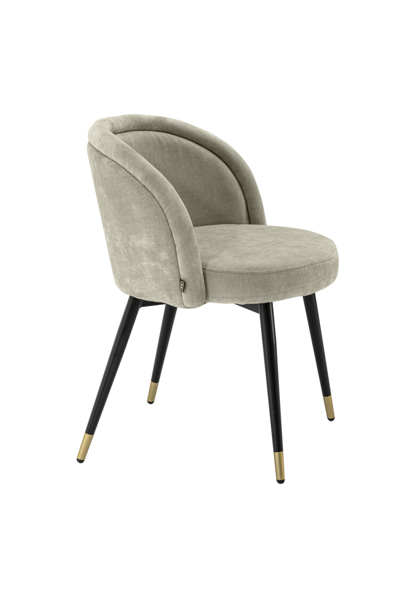 Chaise beige de salle à manger (Lot de 2) | Eichholtz Chloé | Meubleluxe.fr