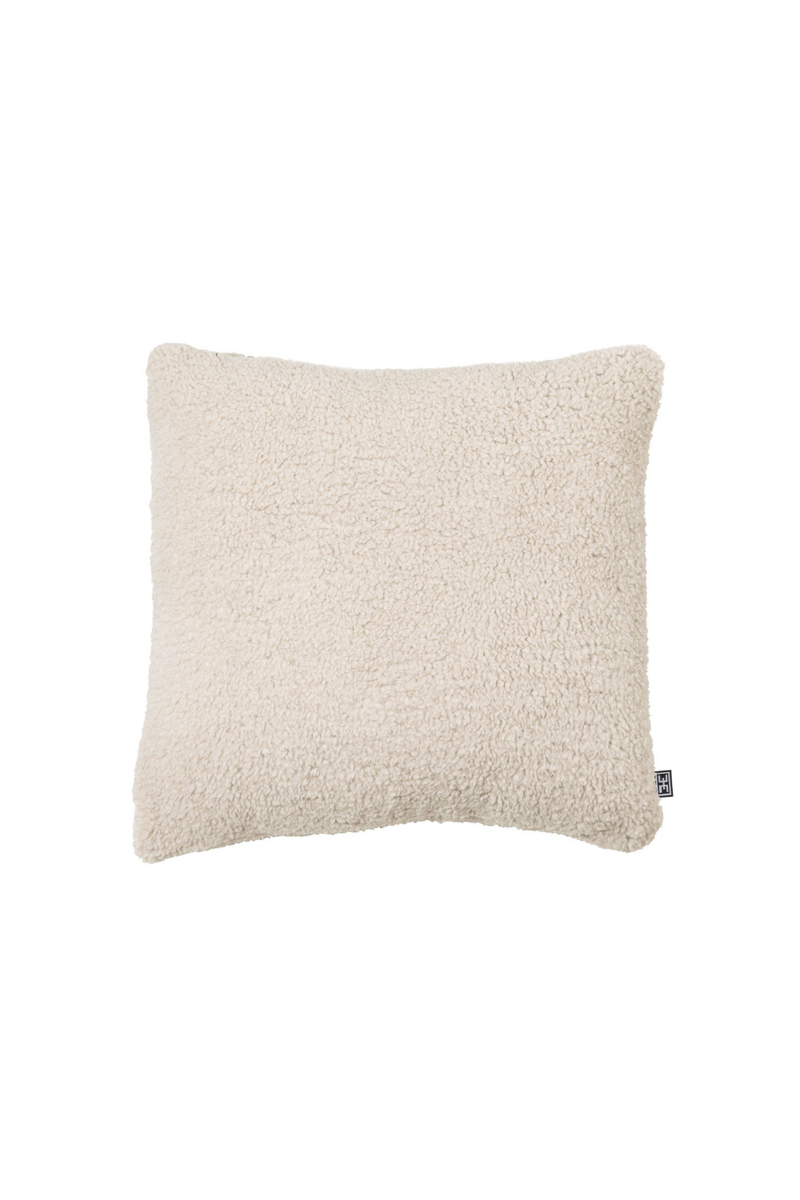 Coussin carré blanc crème | Eichholtz Brisbane S | Meubleluxe.fr