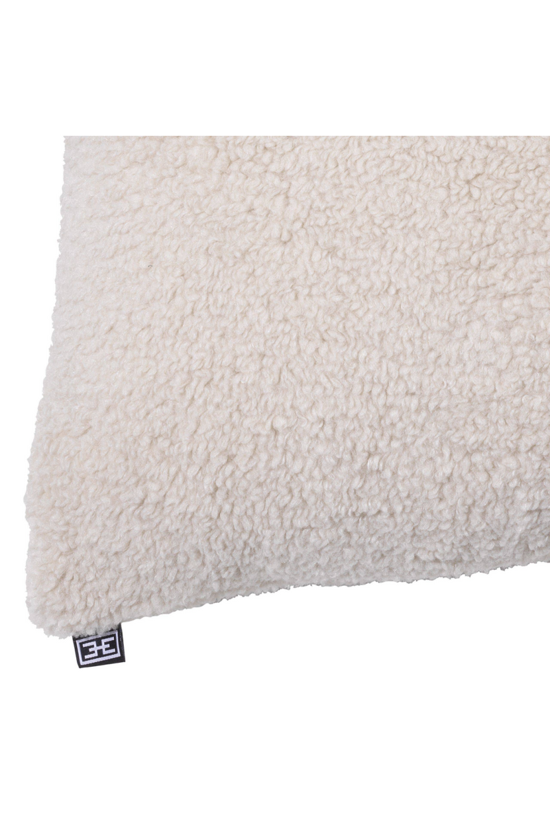 Coussin carré blanc crème | Eichholtz Brisbane S | Meubleluxe.fr