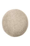 Coussin rond bouclé beige | Eichholtz Palla L | Meubleluxe.fr