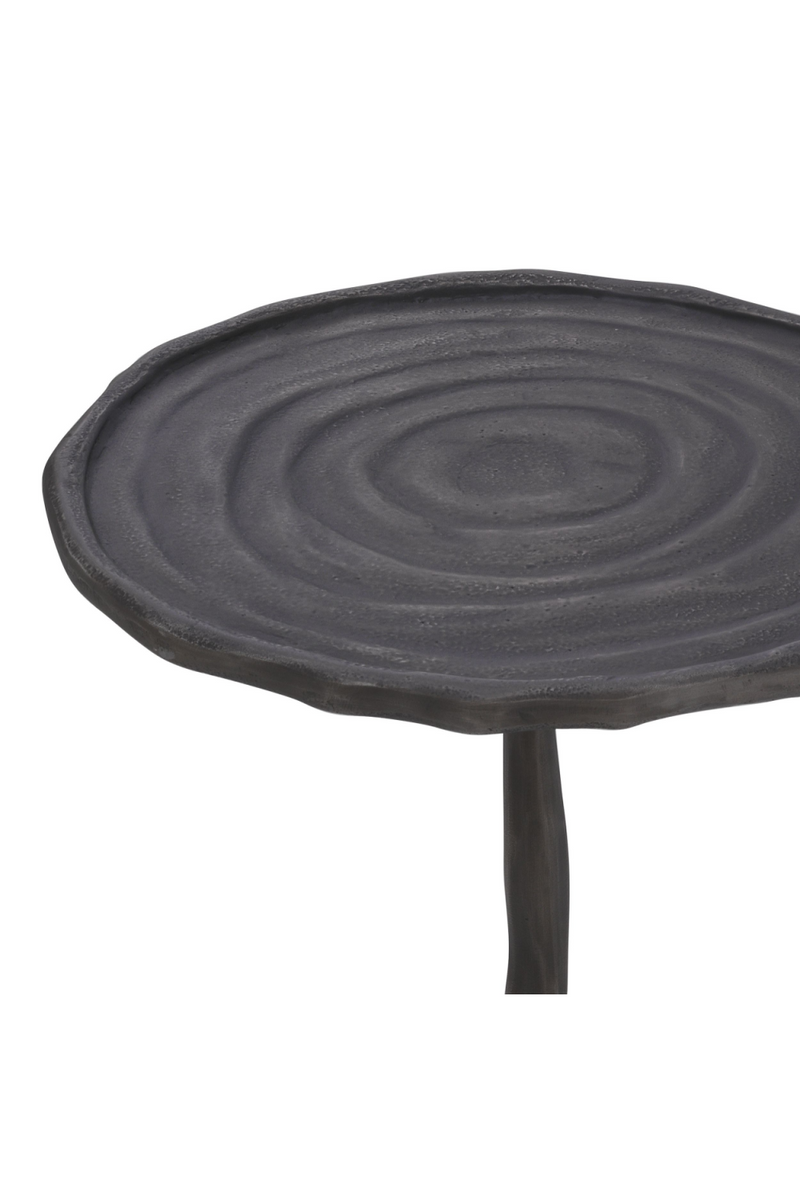 Table d'appoint ronde en bronze S | Eichholtz Kubu | Meubleluxe.fr