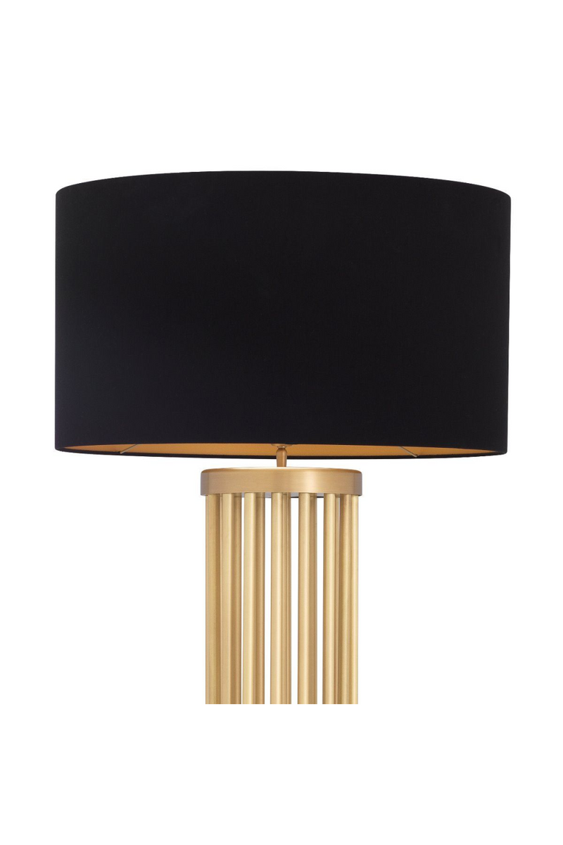 Lampadaire doré et noir | Eichholtz Condo | Meubleluxe.fr