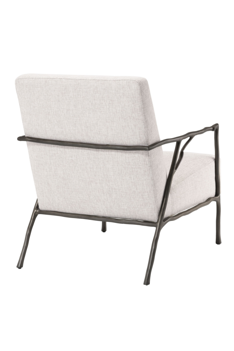 Fauteuil d'appoint beige | Eichholtz Antico | Meubleluxe.fr