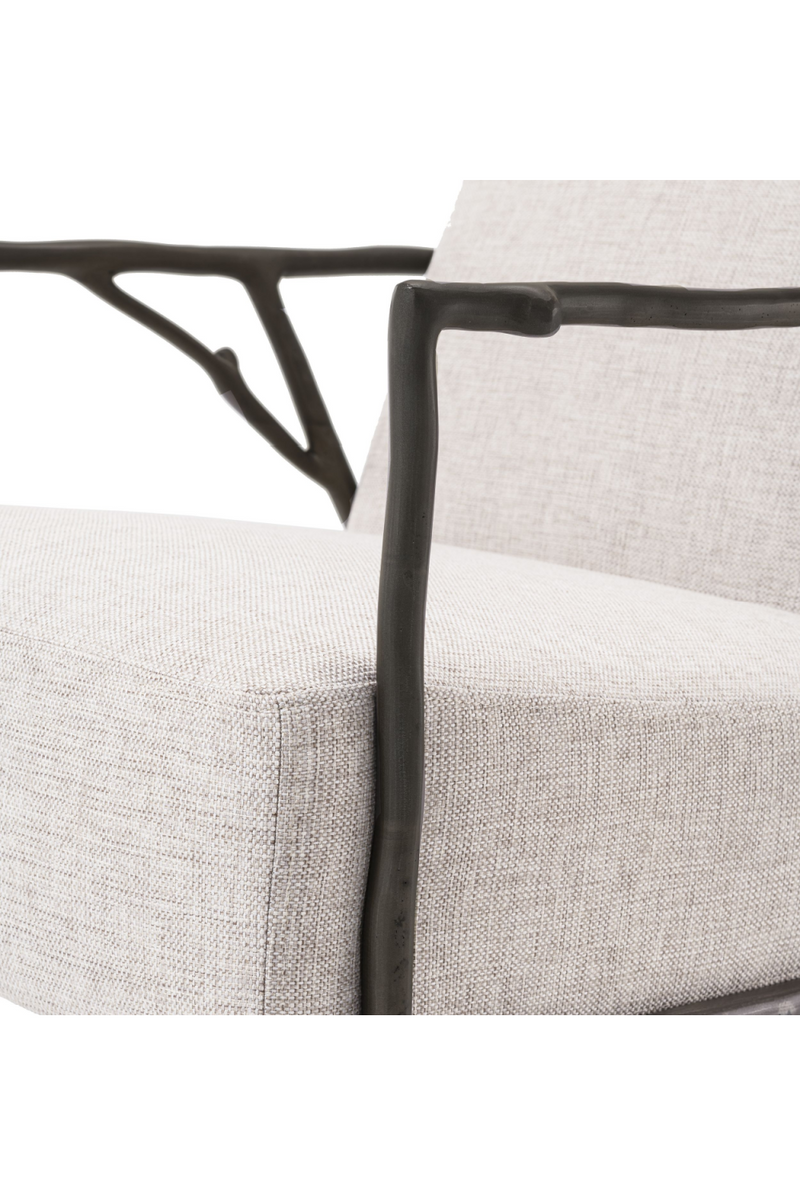 Fauteuil d'appoint beige | Eichholtz Antico | Meubleluxe.fr