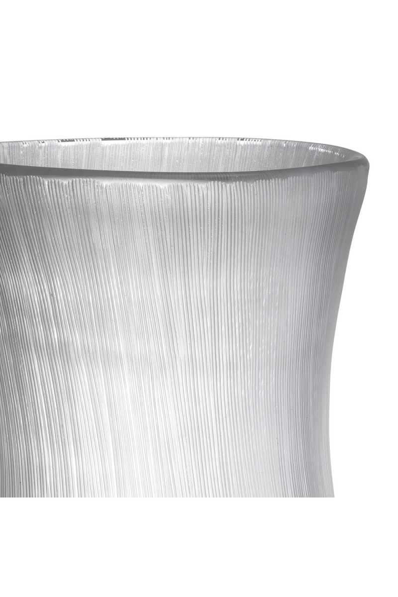 Vase en verre soufflé transparent | Eichholtz Thiara | Meubleluxe.fr