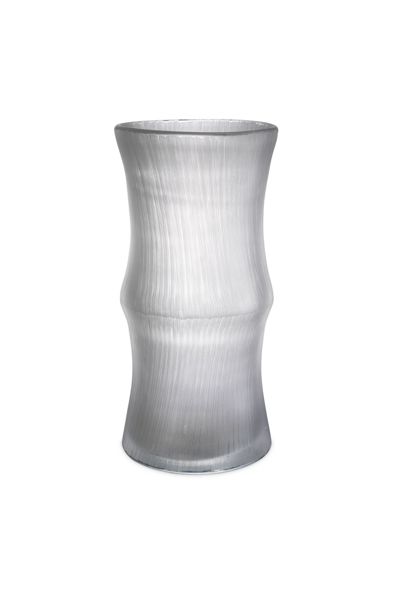 Vase en verre soufflé transparent | Eichholtz Thiara | Meubleluxe.fr