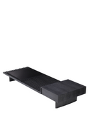 Table basse gris anthracite en chêne | Eichholtz The Crest | Meubleluxe.fr