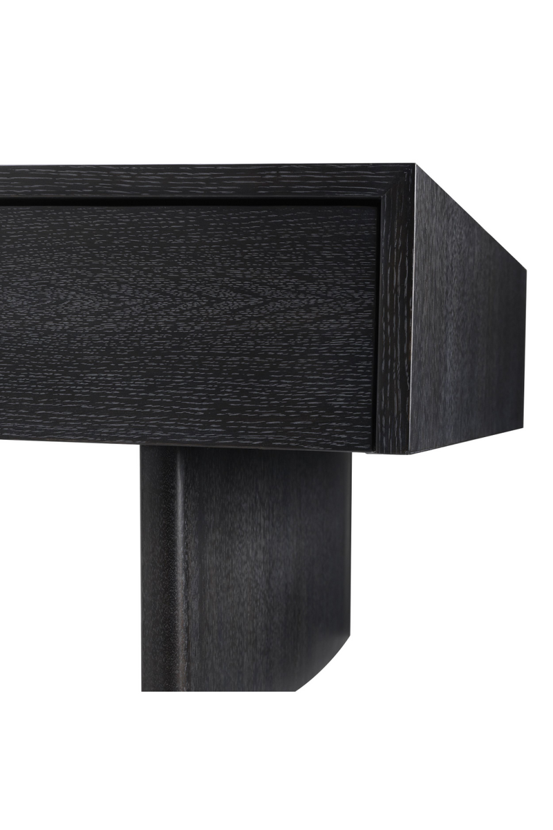 Table basse gris anthracite en chêne | Eichholtz The Crest | Meubleluxe.fr