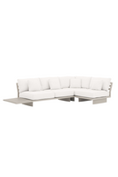 4-seater taupe outdoor sofa | Eichholtz Royal Palm