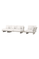 4-seater taupe outdoor sofa | Eichholtz Royal Palm