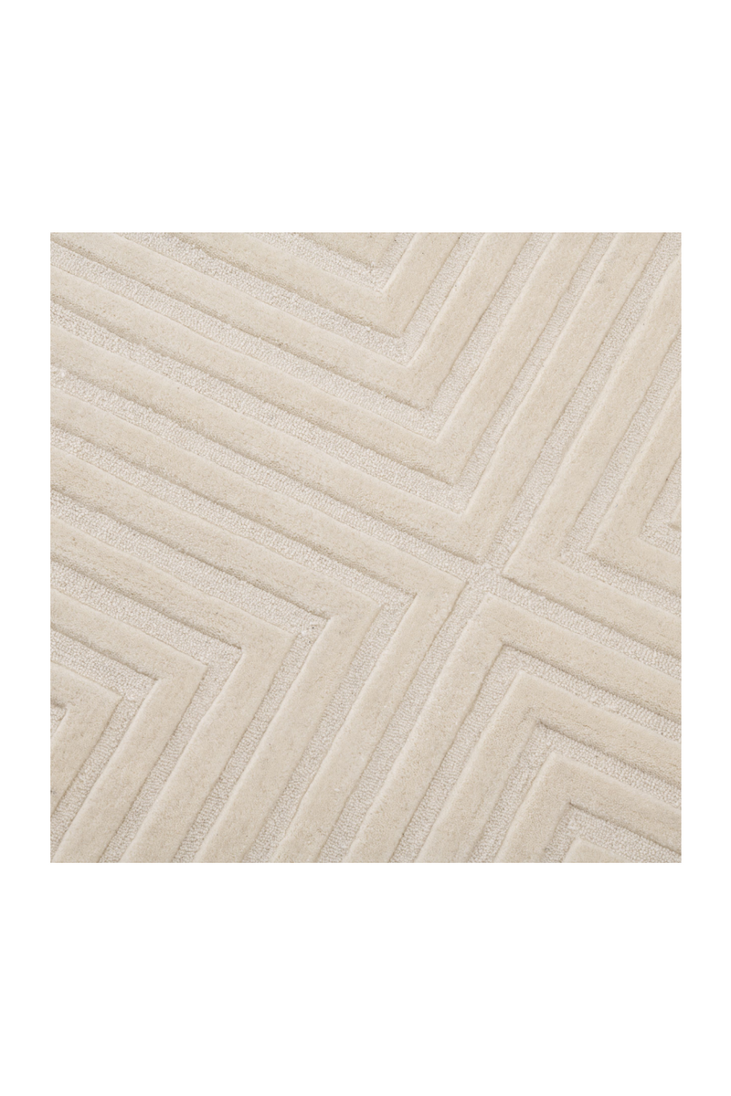 Tapis beige en laine 200 X 300 CM | Eichholtz Breck | Meubleluxe.fr