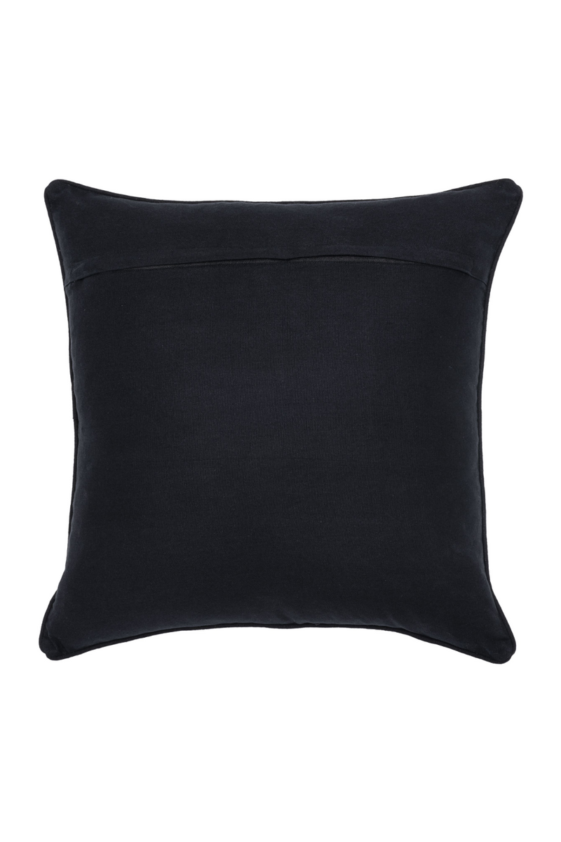 Coussin carré décoratif noir et blanc | Eichholtz Mist | Meubleluxe.fr