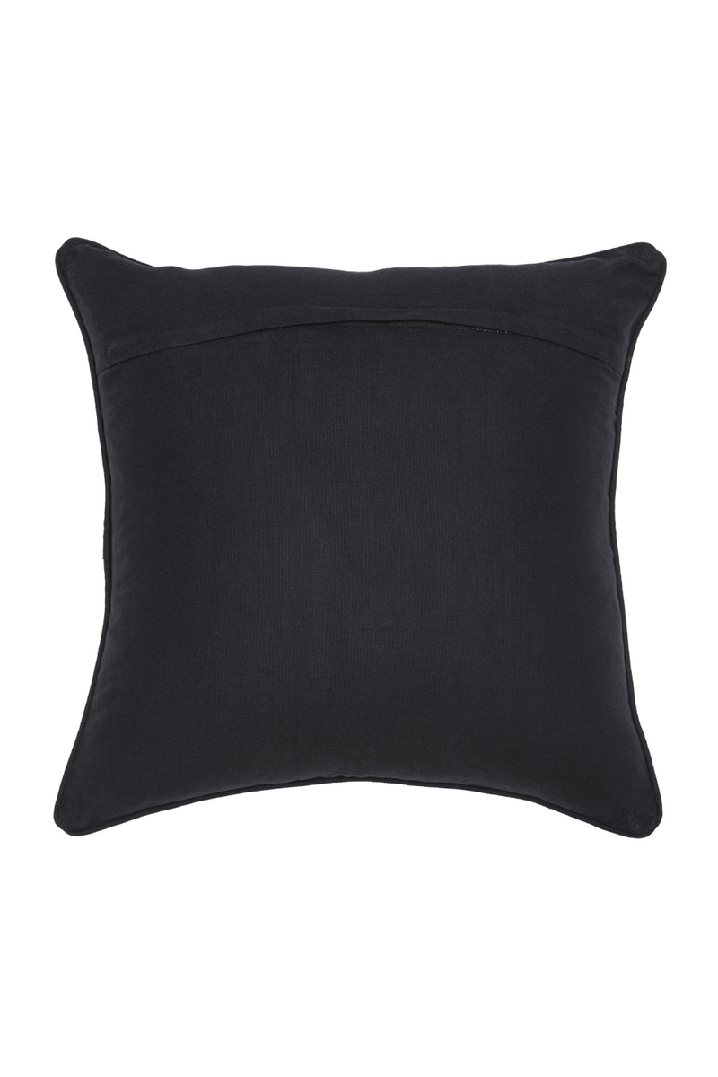 Coussin carré noir et doré | Eichholtz Spray | Meubleluxe.fr