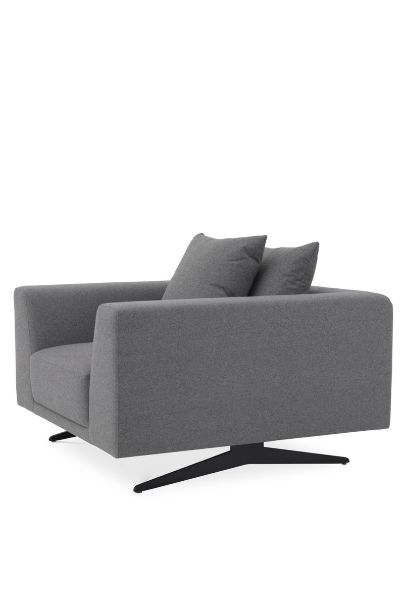 Fauteuil en tissu gris | Eichholtz Endless | Meubleluxe.fr