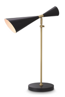 Lampe de table en laiton vieilli | Eichholtz Milo | Meubleluxe.fr