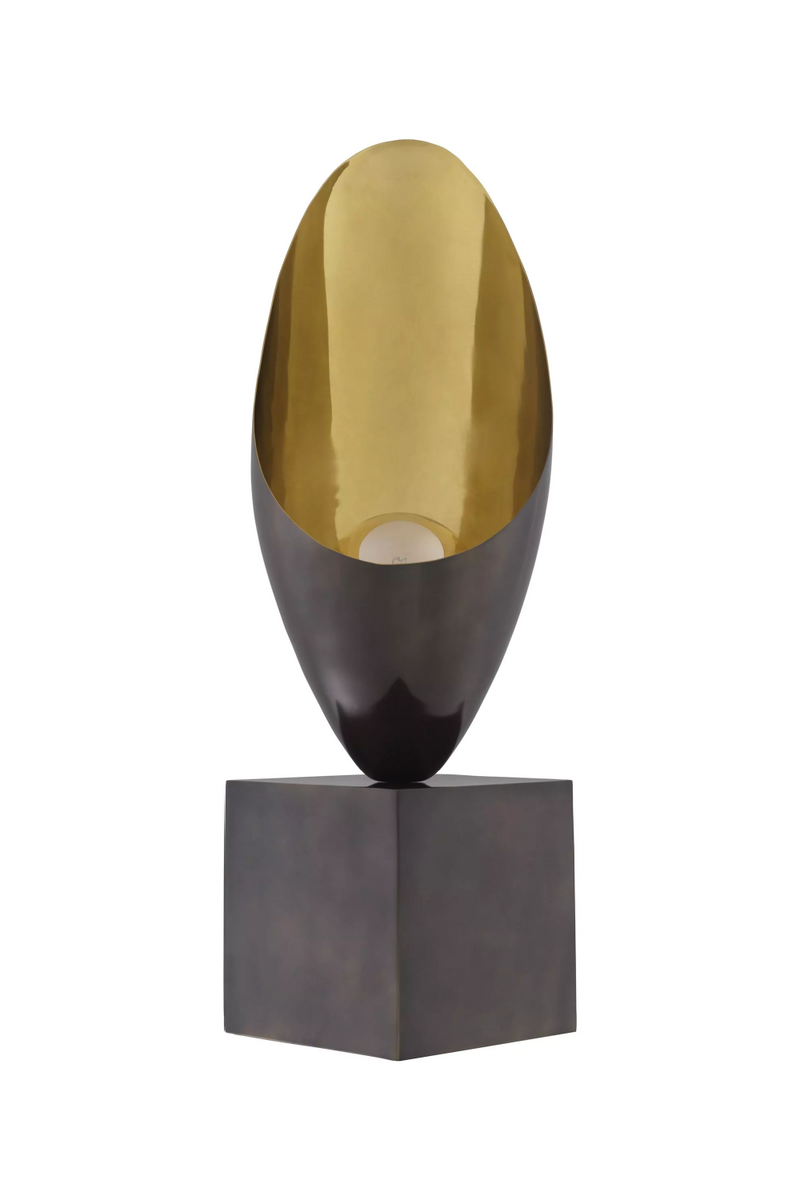 Lampe de table en bronze | Eichholtz Grotto | Meubleluxe.fr