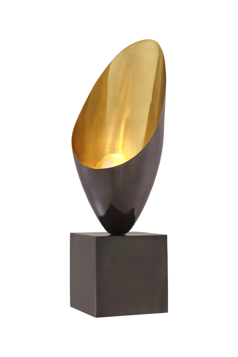 Lampe de table en bronze | Eichholtz Grotto | Meubleluxe.fr