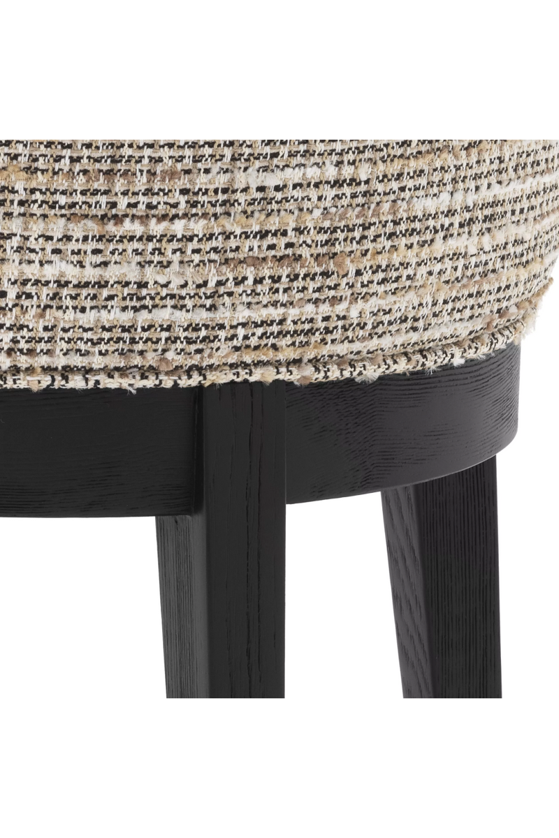 Pouf Mademoiselle Beige | Eichholtz Jarrett | Meubleluxe.fr