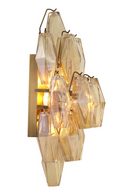 Applique murale en verre ambré | Eichholtz Benini | Meubleluxe.fr