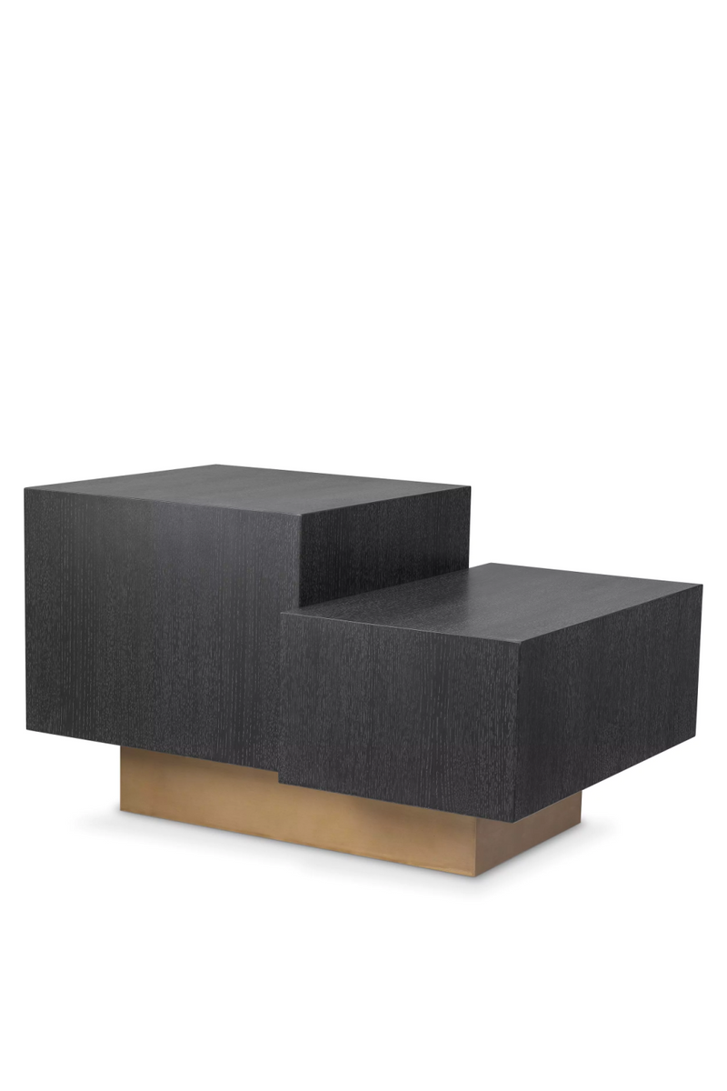 Table d'appoint en chêne anthracite | Eichholtz Nerone | Meubleluxe.fr