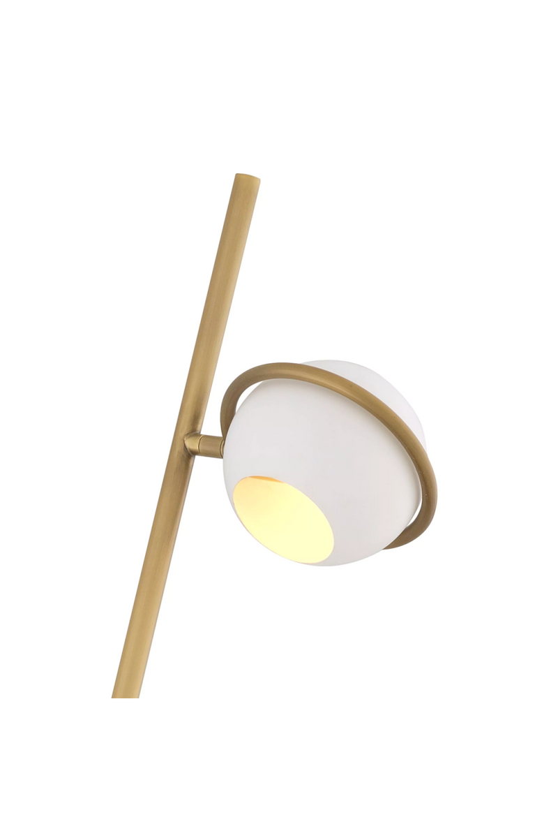 Lampadaire en laiton vieilli | Eichholtz Aprillia | Meubleluxe.fr