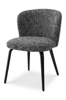 Chaise de salle à manger Cambon noir | Eichholtz Halard | Meubleluxe.fr