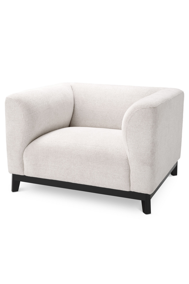 Fauteuil Lyssa blanc cassé | Eichholtz Corso | Meubleluxe.fr