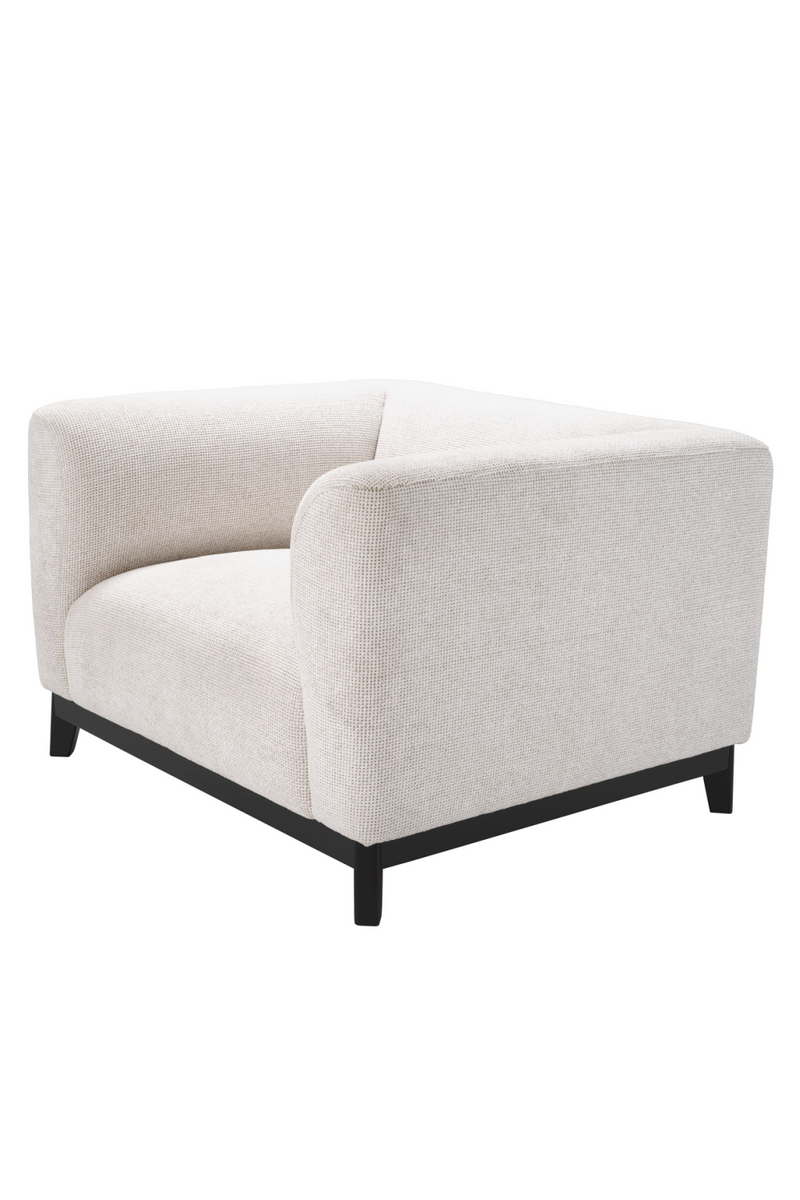 Fauteuil Lyssa blanc cassé | Eichholtz Corso | Meubleluxe.fr