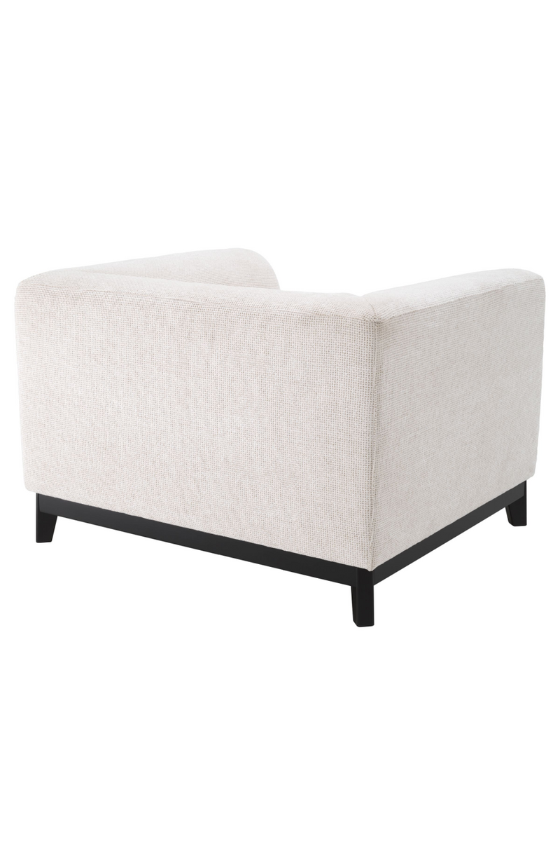 Fauteuil Lyssa blanc cassé | Eichholtz Corso | Meubleluxe.fr