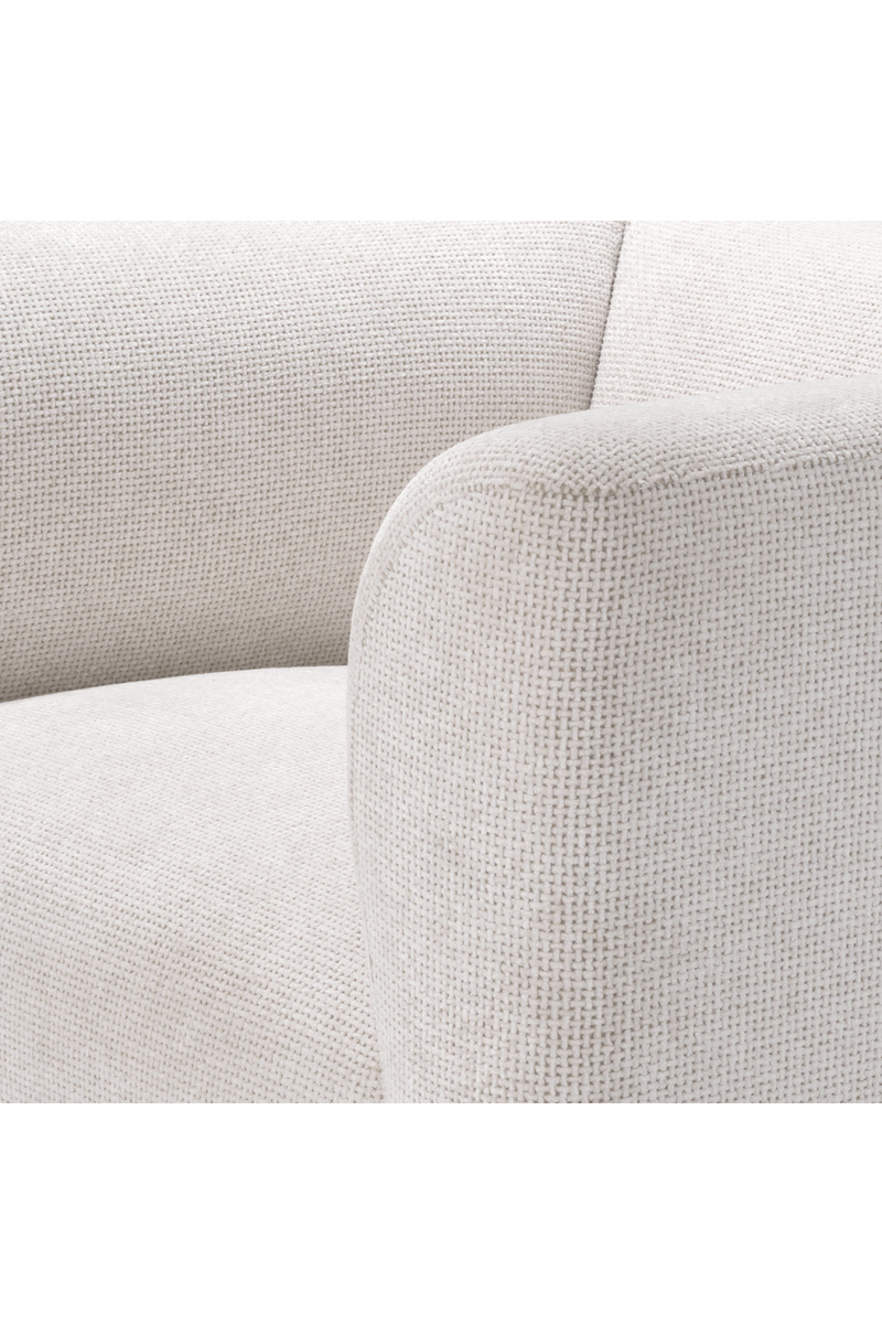 Fauteuil Lyssa blanc cassé | Eichholtz Corso | Meubleluxe.fr