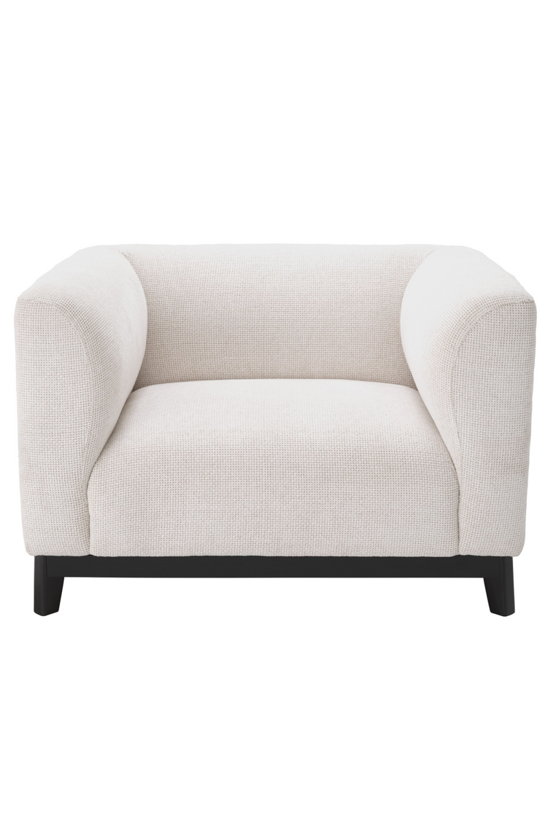 Fauteuil Lyssa blanc cassé | Eichholtz Corso | Meubleluxe.fr