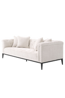 Canapé 3 places Lyssa blanc cassé | Eichholtz Cesare | Meubleluxe.fr