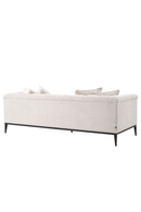 Canapé 3 places Lyssa blanc cassé | Eichholtz Cesare | Meubleluxe.fr