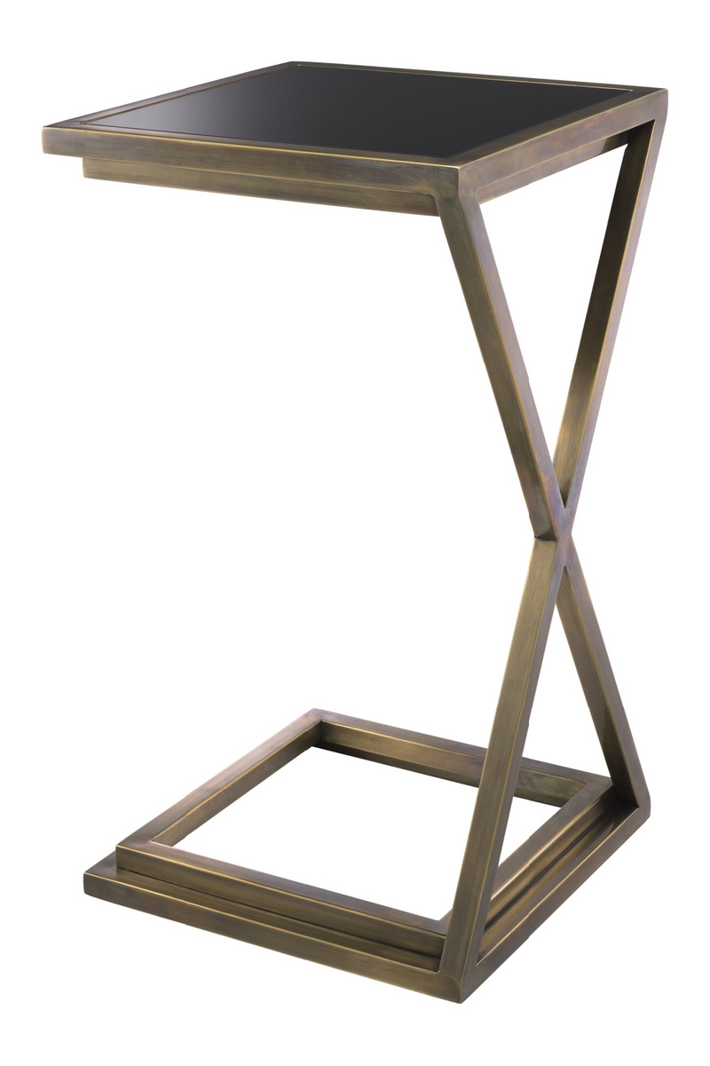 Table d'appoint en laiton | Eichholtz Cross | Meubleluxe.fr