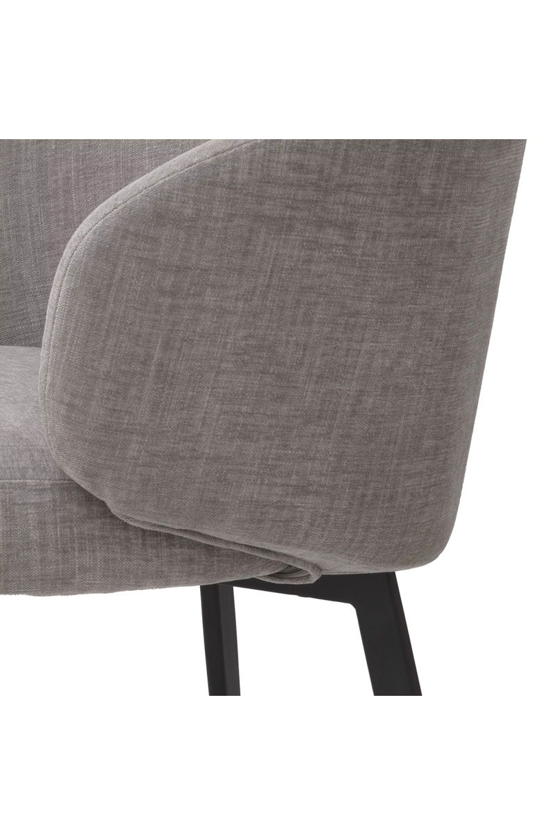 Chaise de salle à manger Sisley gris avec accoudoir (lot de 2) | Eichholtz Lloyd | Meubleluxe.fr