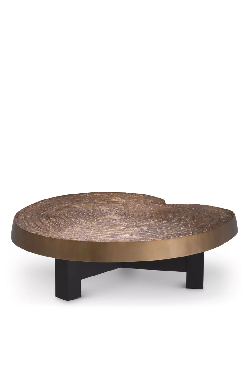 Table blasse en laiton vieilli | Eichholtz Anabelle | Meubleluxe.fr