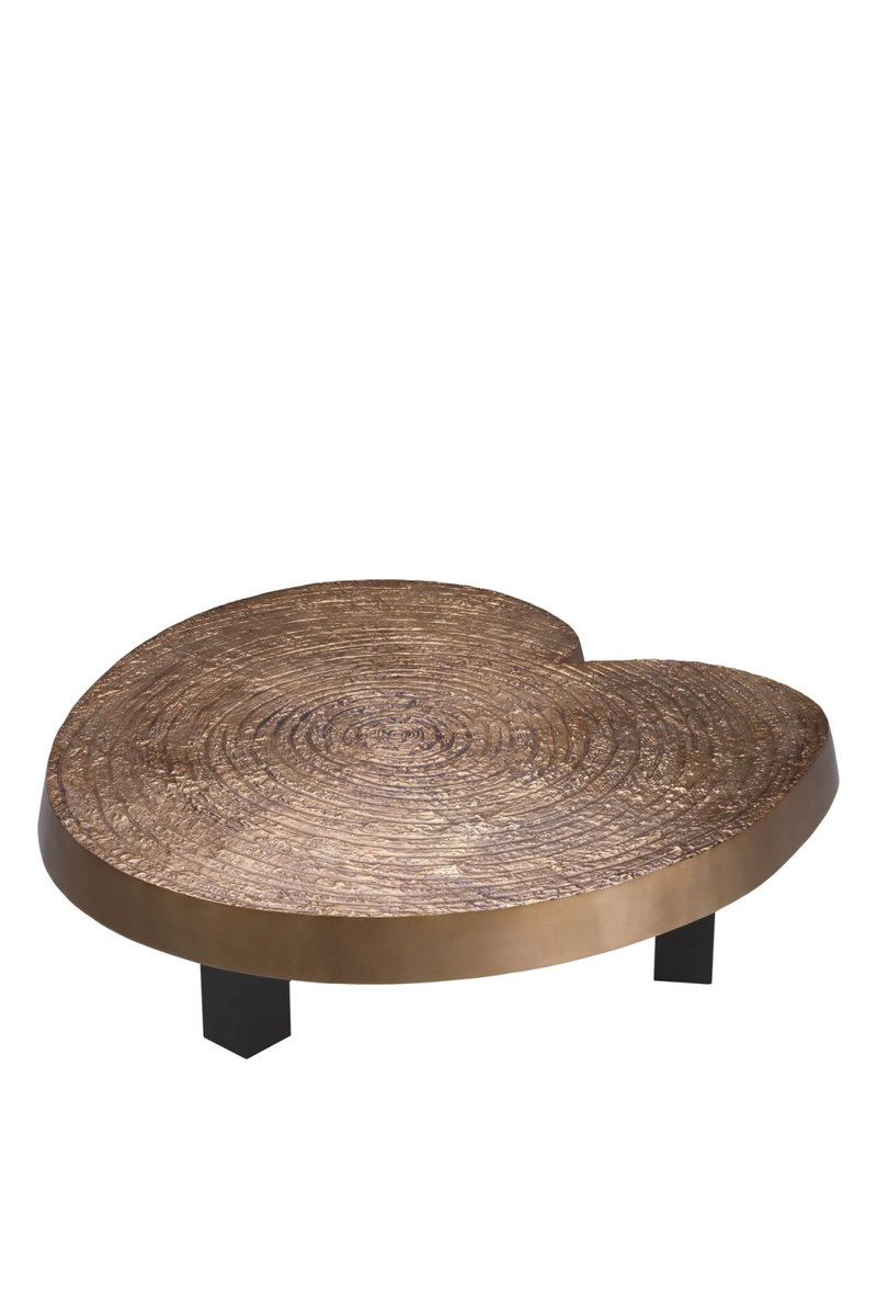 Table blasse en laiton vieilli | Eichholtz Anabelle | Meubleluxe.fr