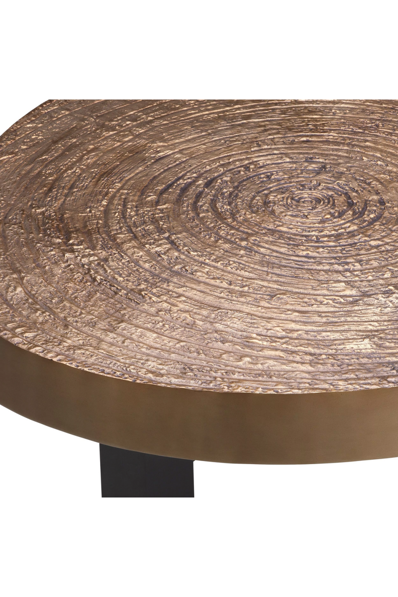 Table blasse en laiton vieilli | Eichholtz Anabelle | Meubleluxe.fr