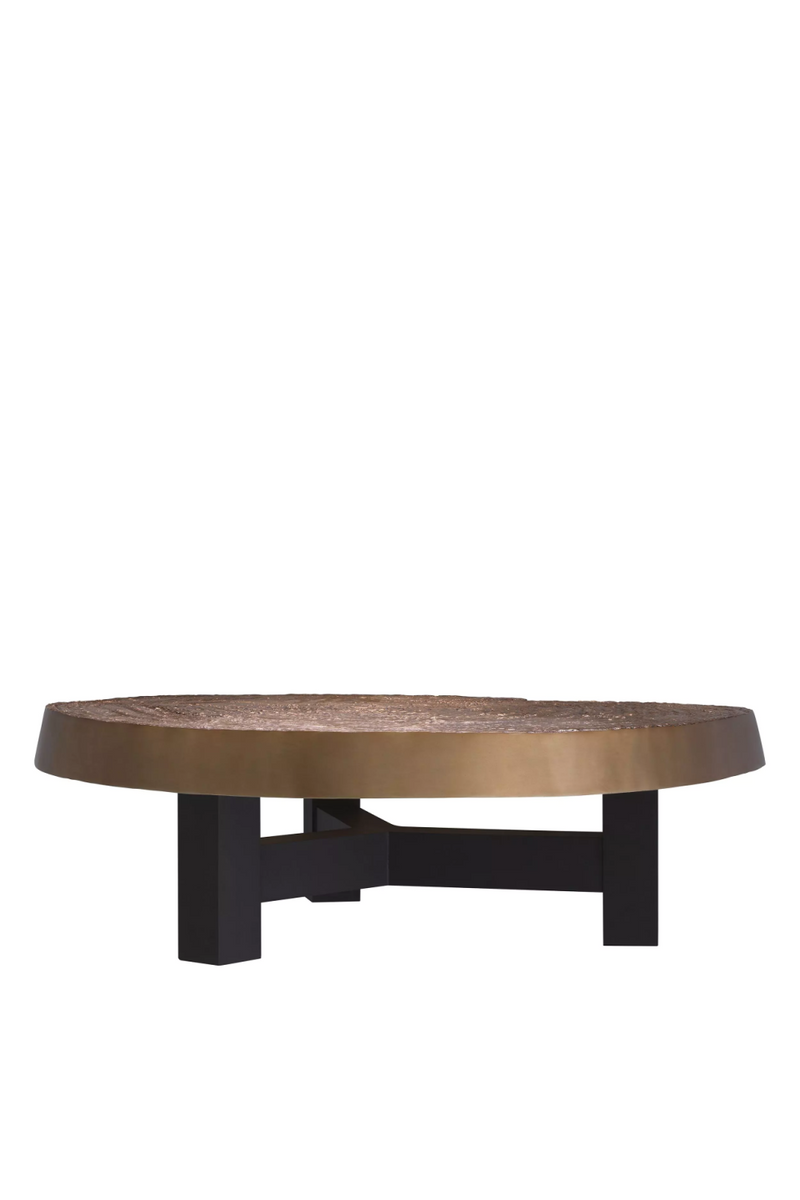 Table blasse en laiton vieilli | Eichholtz Anabelle | Meubleluxe.fr