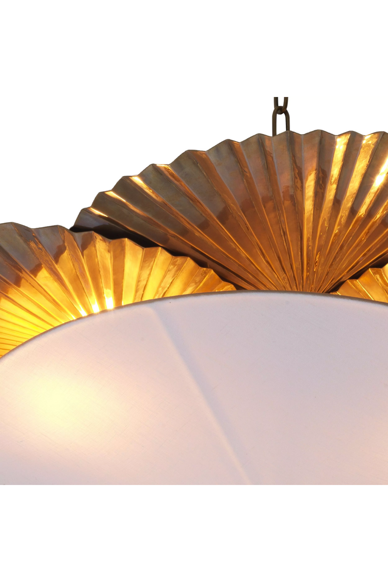 Lustre en laiton vieilli | Eichholtz Oriental | Meuble Luxe