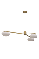 Lustre doré en verre | Eichholtz Evergreen S | Meubleluxe.fr