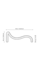 Fauteuil long bouclé gris | Eichholtz Pioneer | Meubleluxe.fr