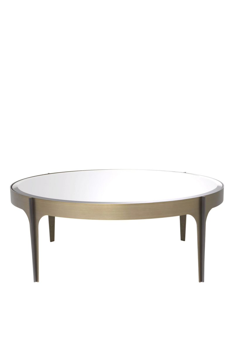 Table basse en laiton brossé | Eichholtz Artemisa S | Meubleluxe.fr