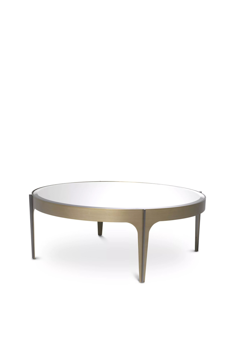 Table basse en laiton brossé | Eichholtz Artemisa S | Meubleluxe.fr