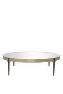 Table basse en laiton brossé | Eichholtz Artemisa L | Meubleluxe.fr