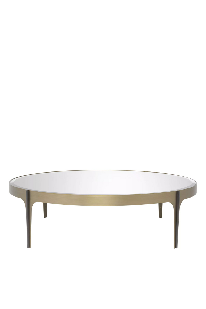 Table basse en laiton brossé | Eichholtz Artemisa L | Meubleluxe.fr