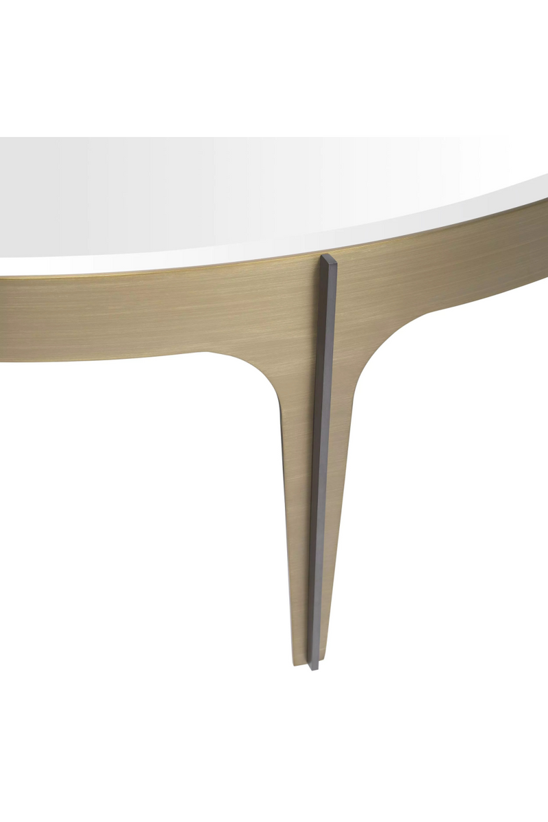 Table basse en laiton brossé | Eichholtz Artemisa L | Meubleluxe.fr