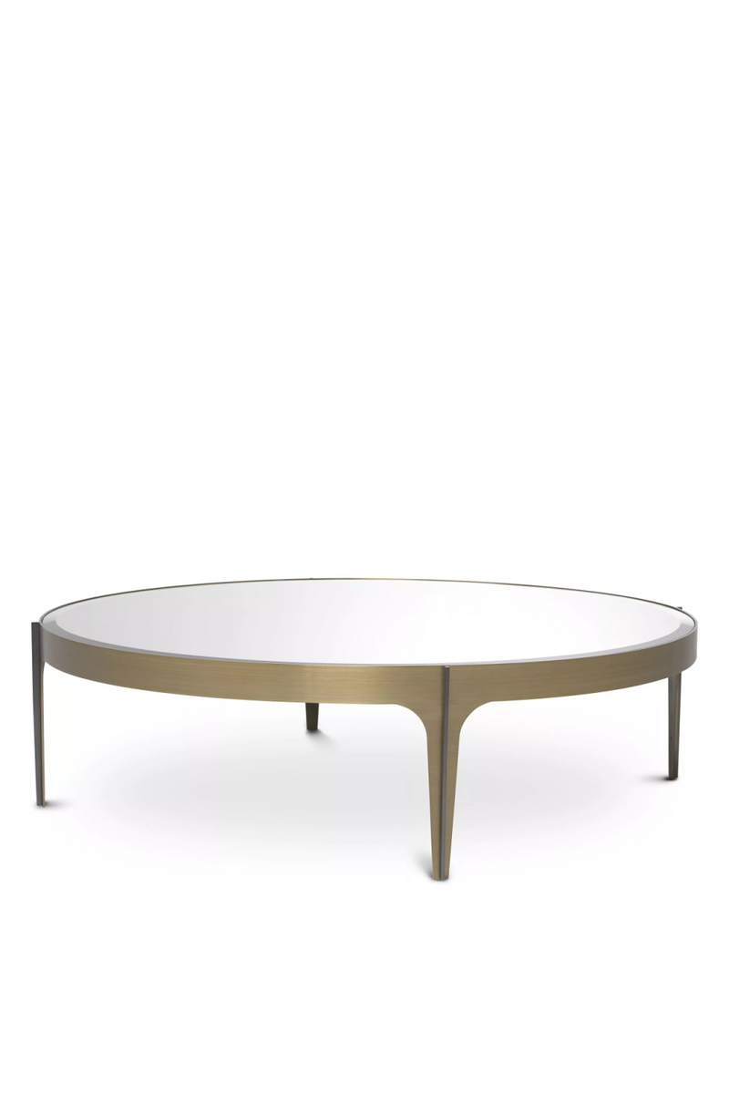 Table basse en laiton brossé | Eichholtz Artemisa L | Meubleluxe.fr