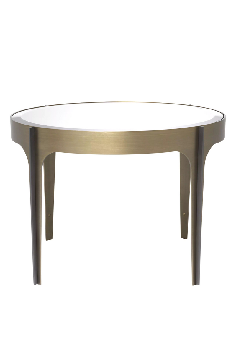 Table d'appoint en laiton brossé | Eichholtz Artemisa | Meubleluxe.fr