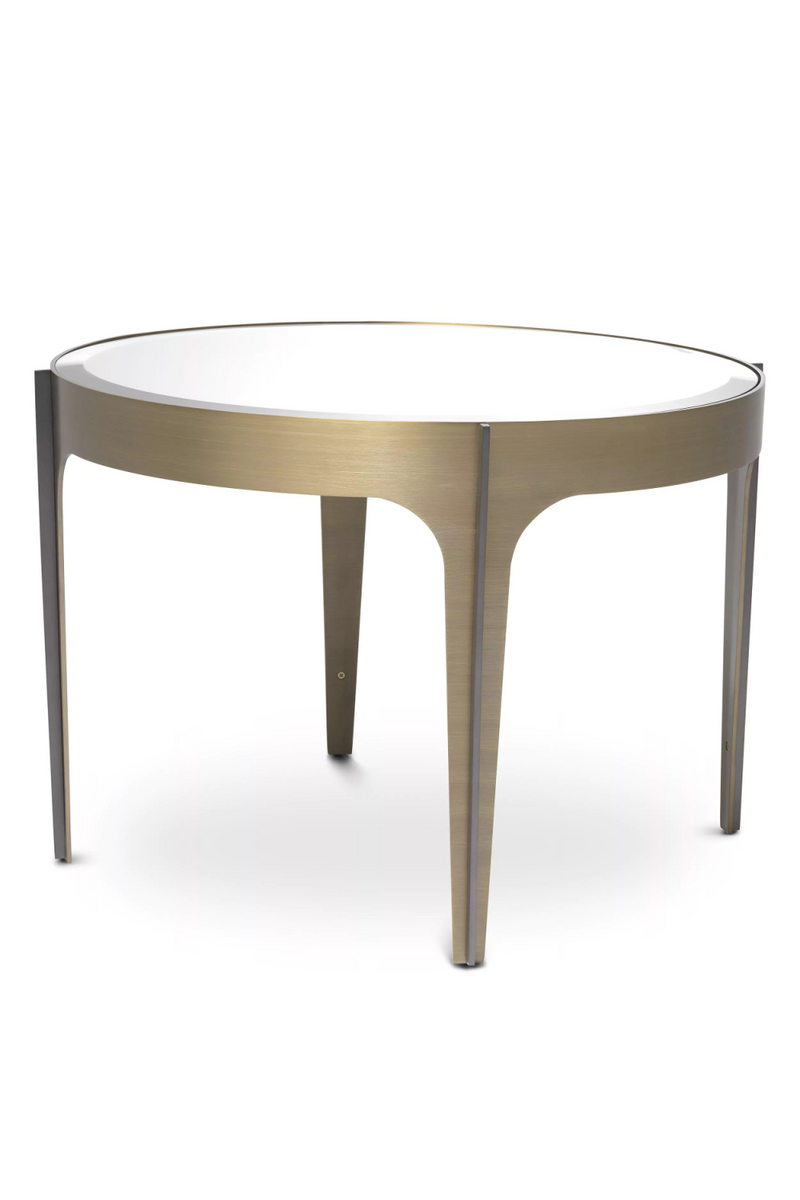 Table d'appoint en laiton brossé | Eichholtz Artemisa | Meubleluxe.fr